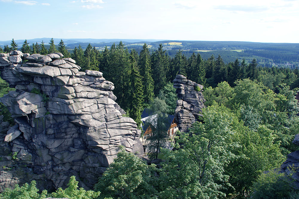 Greifensteine in Geyer