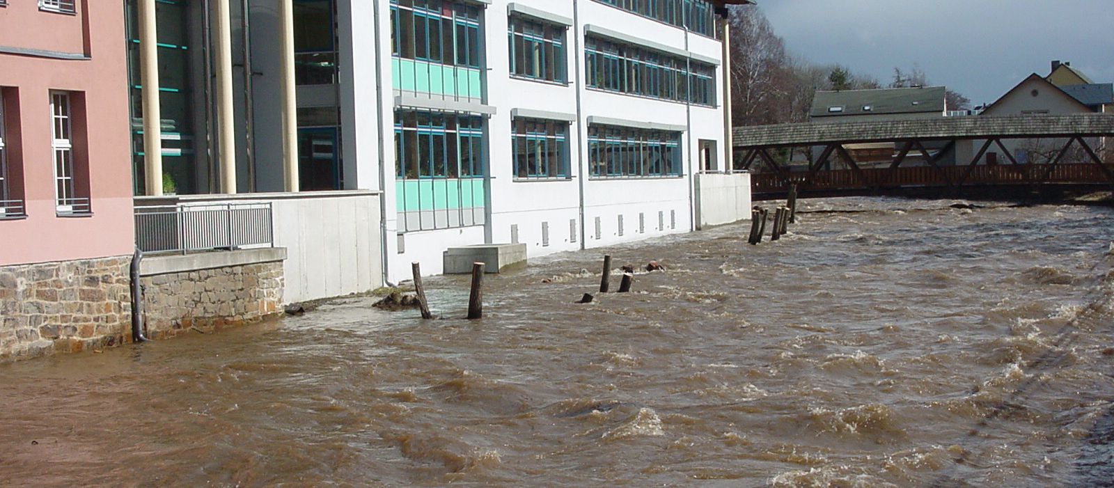 Hochwasser Fl&ouml;ha