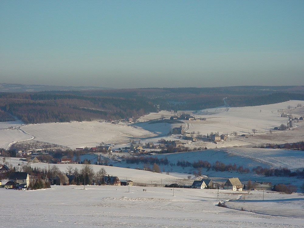 Winterlandschaft Erzgebirge